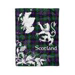 Fleece Blanket - Tartan Blanket Thistle and Lion Scottish Clan Campbell Of Cawdor Modern Plaid Blanket, tartan blanket, plaid blanket, red plaid blanket, buffalo plaid blanket, green plaid blanket, plaid fleece blanket, blue plaid blanket, red tartan blanket, tartan plaid blanket, tartan plaid blanket, black and white plaid blanket, christmas plaid blanket, orange plaid blanket, tartan plaid throw blanket, pink plaid blanket, brown plaid blanket, buffalo check blanket