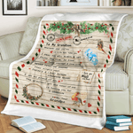 Fleece Blanket You Will Always My Dad My Hero To My Dad Fathers Day Blanket - Scotstee Shop