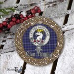 Fleming Celtic Circle Large Plaid Ornament Gift. Christmas Tree Ornament Tartan Ornament Great Christmas Ornaments Gift - Scotstee Shop
