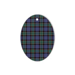 Fletcher Modern Tartan Oval Ornaments, Christmas Tree Ornament, Plaid Christmas Ornaments, Ceramic Oval Christmas Tree Decoration, Tartan Oval Ornaments, Christmas Tree Ornament, Plaid Christmas Ornaments, Ceramic Oval Christmas Tree Decoration