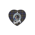 Fletcher Scottish Clan Badge Plaid Ornament Gift. Christmas Tree Ornament Fletcher Clan Tartan Ornament Great Christmas Ornaments Gift - Scotstee Shop