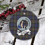 Fletcher Scottish Clan Badge Plaid Ornament Gift. Christmas Tree Ornament Fletcher Clan Tartan Ornament Great Christmas Ornaments Gift - Scotstee Shop
