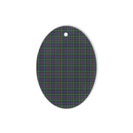 Forbes Of Druinnor Tartan Oval Ornaments, Christmas Tree Ornament, Plaid Christmas Ornaments, Ceramic Oval Christmas Tree Decoration, Tartan Oval Ornaments, Christmas Tree Ornament, Plaid Christmas Ornaments, Ceramic Oval Christmas Tree Decoration