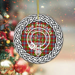 Forrester Clan Tartan Crest Badge Plaid Ornament Gift. Christmas Tree Ornament Tartan Ornament Great Christmas Ornaments Gift - Scotstee Shop