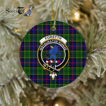 Forsyth Scottish Clan Plaid Ornament Gift. Christmas Tree Ornament Forsyth Clan Tartan Ornament Great Christmas Ornaments Gift - Scotstee Shop