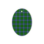 Forsyth Tartan Oval Ornaments, Christmas Tree Ornament, Plaid Christmas Ornaments, Ceramic Oval Christmas Tree Decoration, Tartan Oval Ornaments, Christmas Tree Ornament, Plaid Christmas Ornaments, Ceramic Oval Christmas Tree Decoration