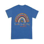 Fourth Grade Vibes Rainbow Teacher 4th Grade Back To School Shirt - Scotstee Shop