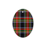 Francis Tartan Oval Ornaments, Christmas Tree Ornament, Plaid Christmas Ornaments, Ceramic Oval Christmas Tree Decoration, Tartan Oval Ornaments, Christmas Tree Ornament, Plaid Christmas Ornaments, Ceramic Oval Christmas Tree Decoration