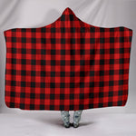 Scotstee Shop Tartan Blanket Hoodie - Clan Rob Roy MacGregor Modern Tartan Hooded Blanket