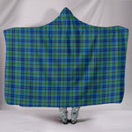 Scotstee Shop Tartan Blanket Hoodie - Clan Falconer Tartan Hooded Blanket