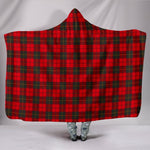Scotstee Shop Tartan Blanket Hoodie - Clan Wallace Weathered Tartan Hooded Blanket