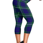 Scotstee Shop Tartan Capris Leggings Hamilton Hunting Modern Tartan Leggings, Girls Capri Leggings, Capri Yoga Pants, Tartan Capri Leggings, Plaid Capri Leggings