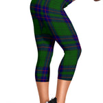 Scotstee Shop Tartan Capris Leggings Lockhart Modern Tartan Leggings, Girls Capri Leggings, Capri Yoga Pants, Tartan Capri Leggings, Plaid Capri Leggings