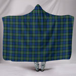Scotstee Shop Tartan Blanket Hoodie - Clan Baird Ancient Tartan Hooded Blanket