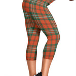 Scotstee Shop Tartan Capris Leggings Scott Ancient Tartan Leggings, Girls Capri Leggings, Capri Yoga Pants, Tartan Capri Leggings, Plaid Capri Leggings