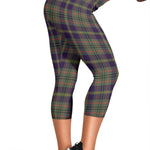Scotstee Shop Tartan Capris Leggings Sinclair Ancient Tartan Leggings, Girls Capri Leggings, Capri Yoga Pants, Tartan Capri Leggings, Plaid Capri Leggings