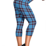 Scotstee Shop Tartan Capris Leggings Elliot Ancient Tartan Leggings, Girls Capri Leggings, Capri Yoga Pants, Tartan Capri Leggings, Plaid Capri Leggings