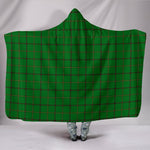 Scotstee Shop Tartan Blanket Hoodie - Clan Don (Tribe-of-Mar) Tartan Hooded Blanket