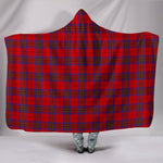Scotstee Shop Tartan Blanket Hoodie - Clan Leslie Modern Tartan Hooded Blanket