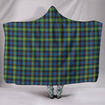 Scotstee Shop Tartan Blanket Hoodie - Clan Watson Ancient Tartan Hooded Blanket