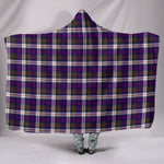 Scotstee Shop Tartan Blanket Hoodie - Clan MacDonald Dress Modern Tartan Hooded Blanket
