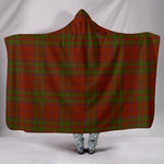 Scotstee Shop Tartan Blanket Hoodie - Clan Drummond Clan Tartan Hooded Blanket