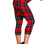 Scotstee Shop Tartan Capris Leggings Ruthven Modern Tartan Leggings, Girls Capri Leggings, Capri Yoga Pants, Tartan Capri Leggings, Plaid Capri Leggings