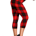 Scotstee Shop Tartan Capris Leggings Cunningham Modern Tartan Leggings, Girls Capri Leggings, Capri Yoga Pants, Tartan Capri Leggings, Plaid Capri Leggings