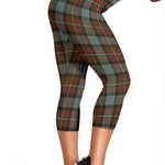 Scotstee Shop Tartan Capris Leggings Fergusson Weathered Tartan Leggings, Girls Capri Leggings, Capri Yoga Pants, Tartan Capri Leggings, Plaid Capri Leggings