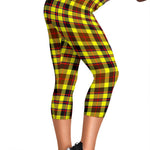 Scotstee Shop Tartan Capris Leggings Jardine Tartan Leggings, Girls Capri Leggings, Capri Yoga Pants, Tartan Capri Leggings, Plaid Capri Leggings