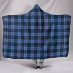 Scotstee Shop Tartan Blanket Hoodie - Clan MacKay Blue Tartan Hooded Blanket
