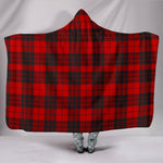 Scotstee Shop Tartan Blanket Hoodie - Clan MacLeod of Raasay Tartan Hooded Blanket