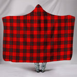 Scotstee Shop Tartan Blanket Hoodie - Clan Wemyss Modern Tartan Hooded Blanket