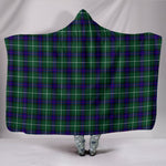 Scotstee Shop Tartan Blanket Hoodie - Clan MacDonald of the Isles Hunting Modern Tartan Hooded Blanket