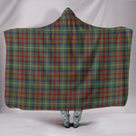 Scotstee Shop Tartan Blanket Hoodie - Clan Shaw Green Modern Tartan Hooded Blanket