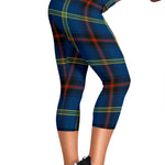 Scotstee Shop Tartan Capris Leggings Grewar Tartan Leggings, Girls Capri Leggings, Capri Yoga Pants, Tartan Capri Leggings, Plaid Capri Leggings