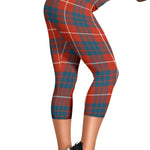 Scotstee Shop Tartan Capris Leggings Hamilton Ancient Tartan Leggings, Girls Capri Leggings, Capri Yoga Pants, Tartan Capri Leggings, Plaid Capri Leggings