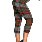 Scotstee Shop Tartan Capris Leggings Macrae Hunting Weathered Tartan Leggings, Girls Capri Leggings, Capri Yoga Pants, Tartan Capri Leggings, Plaid Capri Leggings