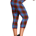 Scotstee Shop Tartan Capris Leggings Edinburgh District Tartan Leggings, Girls Capri Leggings, Capri Yoga Pants, Tartan Capri Leggings, Plaid Capri Leggings