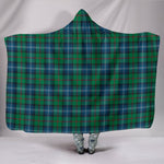 Scotstee Shop Tartan Blanket Hoodie - Clan Urquhart Ancient Tartan Hooded Blanket