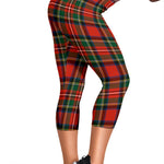 Scotstee Shop Tartan Capris Leggings Stewart Royal Modern Tartan Leggings, Girls Capri Leggings, Capri Yoga Pants, Tartan Capri Leggings, Plaid Capri Leggings