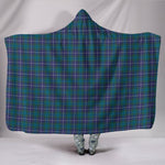 Scotstee Shop Tartan Blanket Hoodie - Clan Douglas Modern Tartan Hooded Blanket