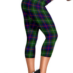 Scotstee Shop Tartan Capris Leggings Malcolm Modern Tartan Leggings, Girls Capri Leggings, Capri Yoga Pants, Tartan Capri Leggings, Plaid Capri Leggings