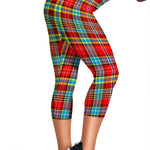 Scotstee Shop Tartan Capris Leggings Ogilvie Tartan Leggings, Girls Capri Leggings, Capri Yoga Pants, Tartan Capri Leggings, Plaid Capri Leggings