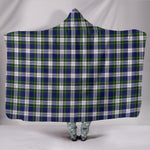 Scotstee Shop Tartan Blanket Hoodie - Clan Gordon Dress Modern Tartan Hooded Blanket