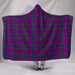 Scotstee Shop Tartan Blanket Hoodie - Clan Wardlaw Modern Tartan Hooded Blanket