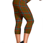 Scotstee Shop Tartan Capris Leggings Seton Hunting Modern Tartan Leggings, Girls Capri Leggings, Capri Yoga Pants, Tartan Capri Leggings, Plaid Capri Leggings