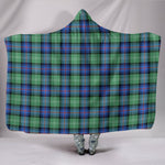 Scotstee Shop Tartan Blanket Hoodie - Clan Sutherland Old Ancient Tartan Hooded Blanket