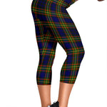 Scotstee Shop Tartan Capris Leggings Clelland Modern Tartan Leggings, Girls Capri Leggings, Capri Yoga Pants, Tartan Capri Leggings, Plaid Capri Leggings