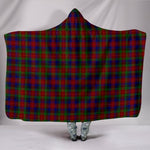 Scotstee Shop Tartan Blanket Hoodie - Clan Tennant Tartan Hooded Blanket